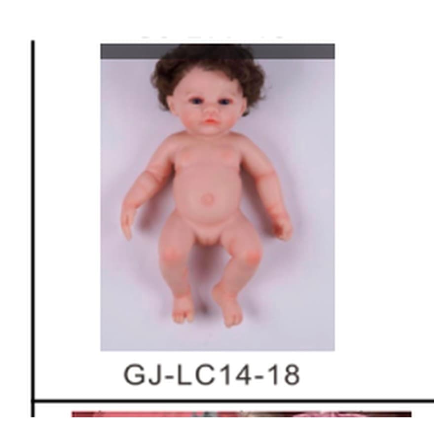 18" Full Silicone Reborn Doll – BW-S18-12(Ha