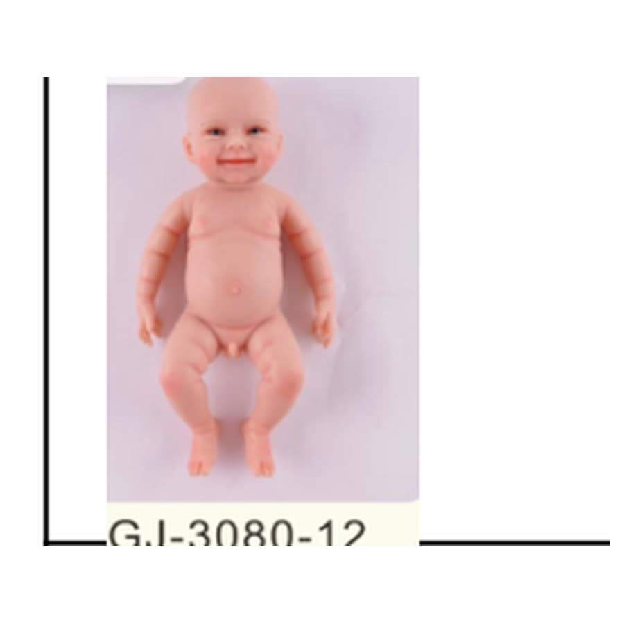 12" Full Silicone Reborn Doll – BW-S12-02