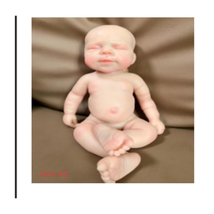 12" Full Silicone Reborn Doll – BW-S12-04