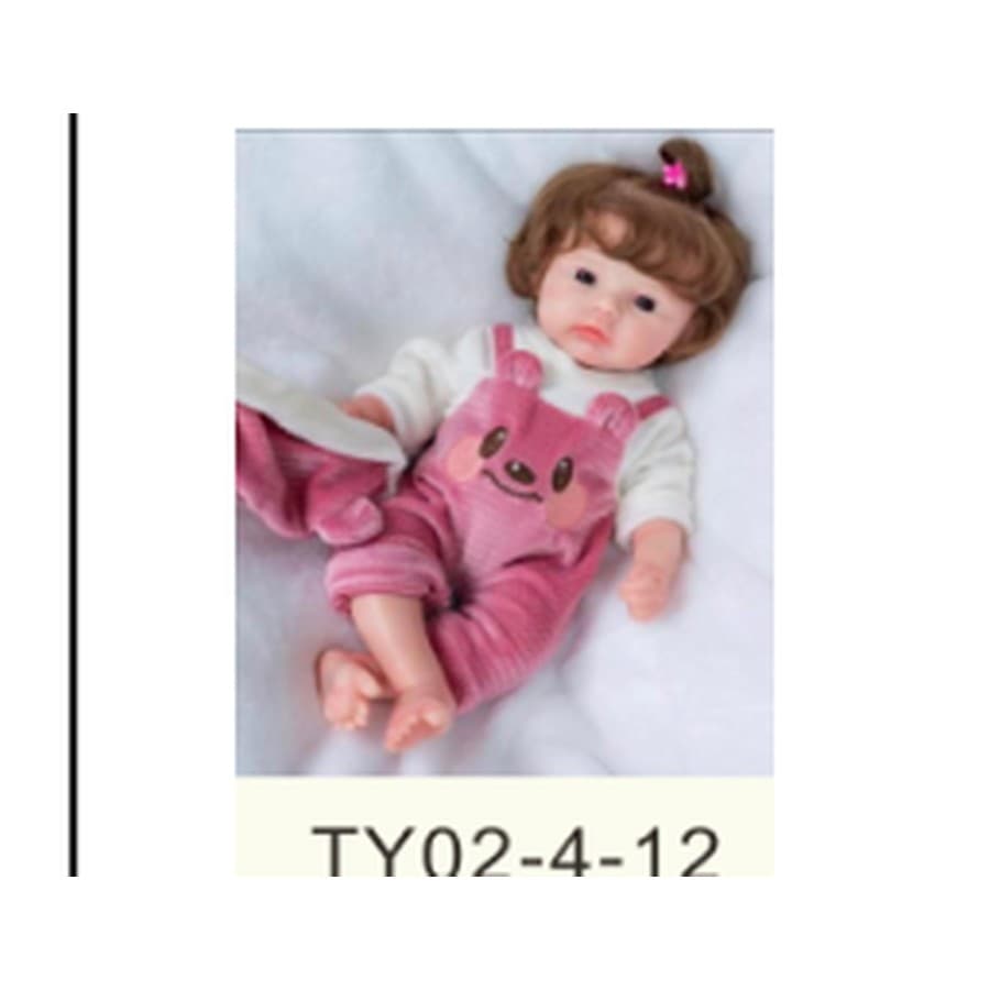 12" Full Silicone Reborn Doll – BW-S12-06