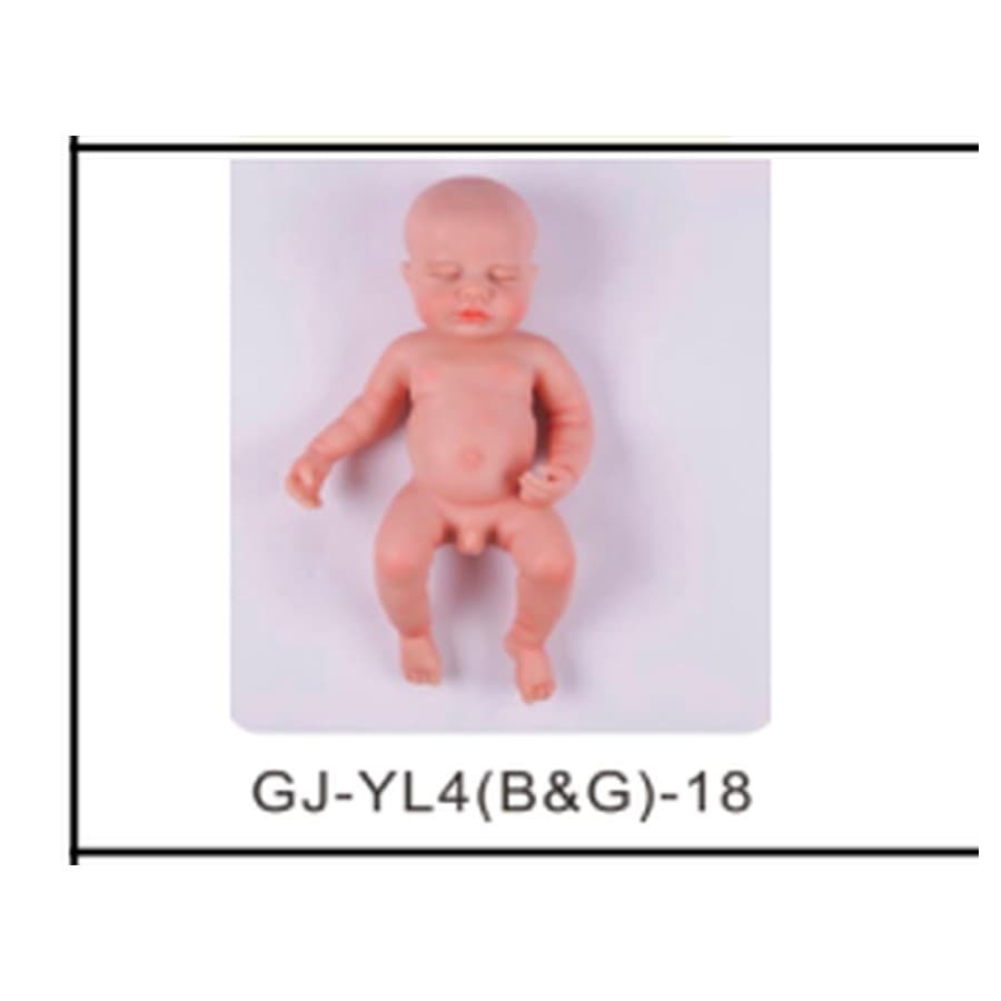 18" Full Silicone Reborn Doll – BW-S18-09