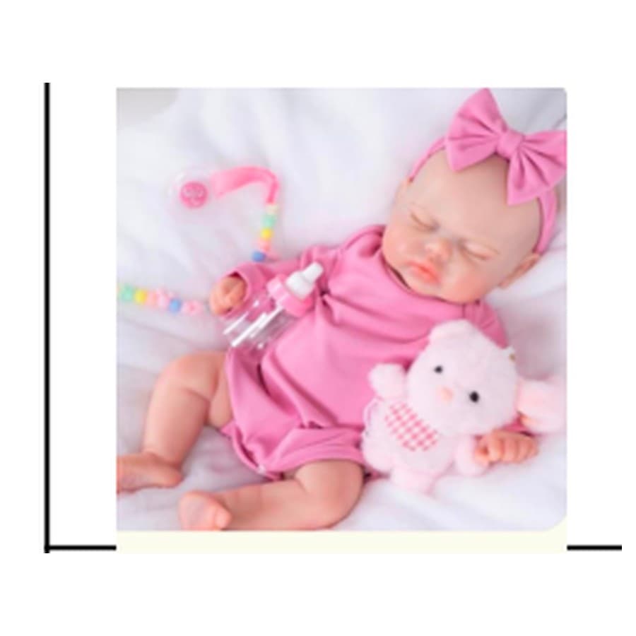 18" Full Silicone Reborn Doll – BW-S18-10