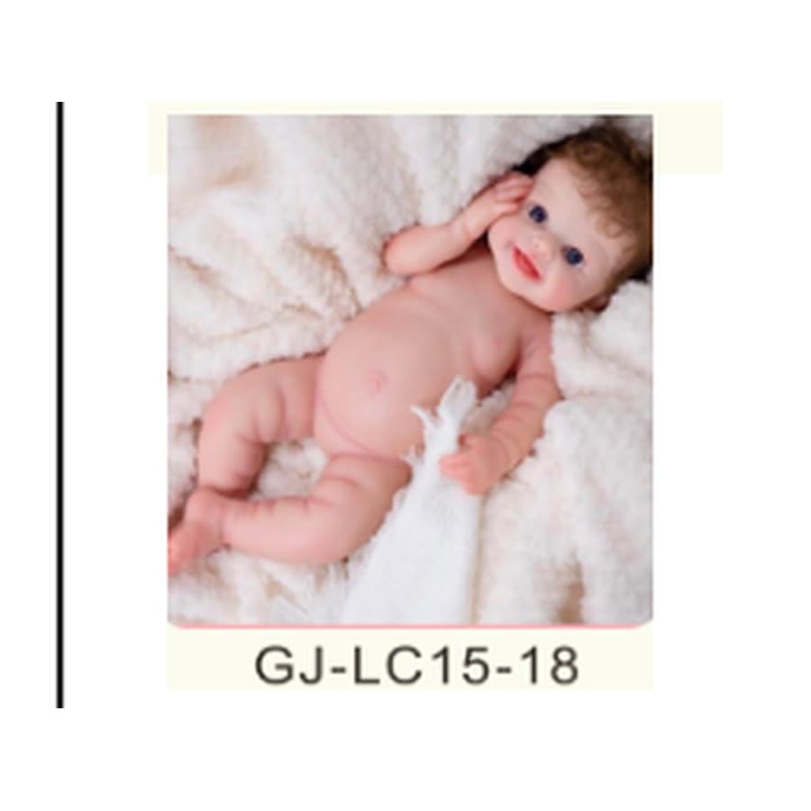 18" Full Silicone Reborn Doll – BW-S18-11