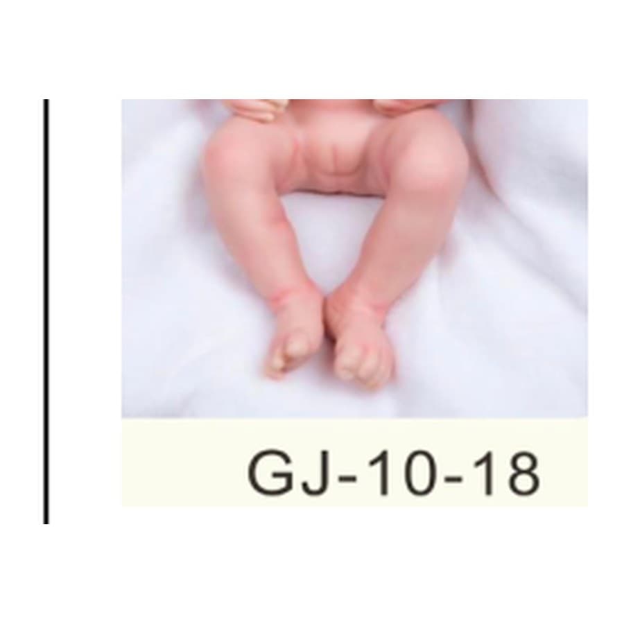 18" Full Silicone Reborn Doll – BW-S18-12(B)