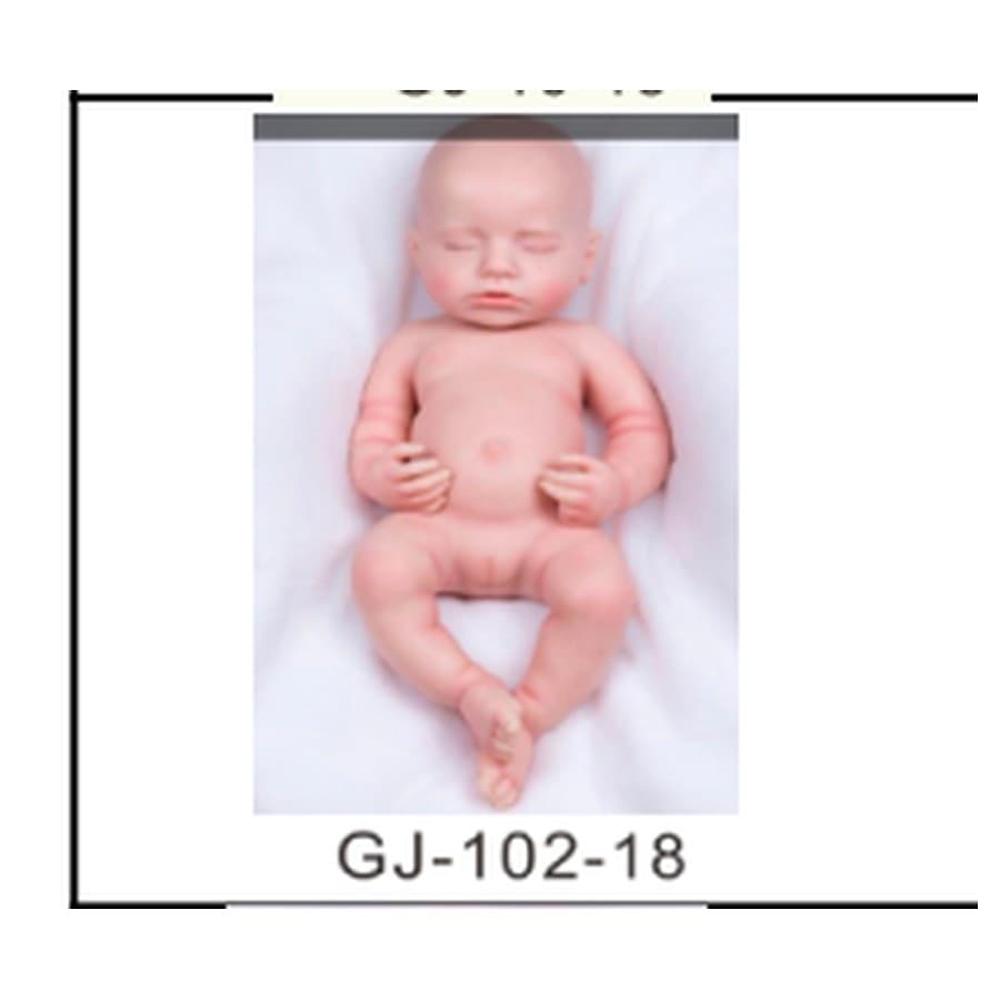 18" Full Silicone Reborn Doll – BW-S18-13