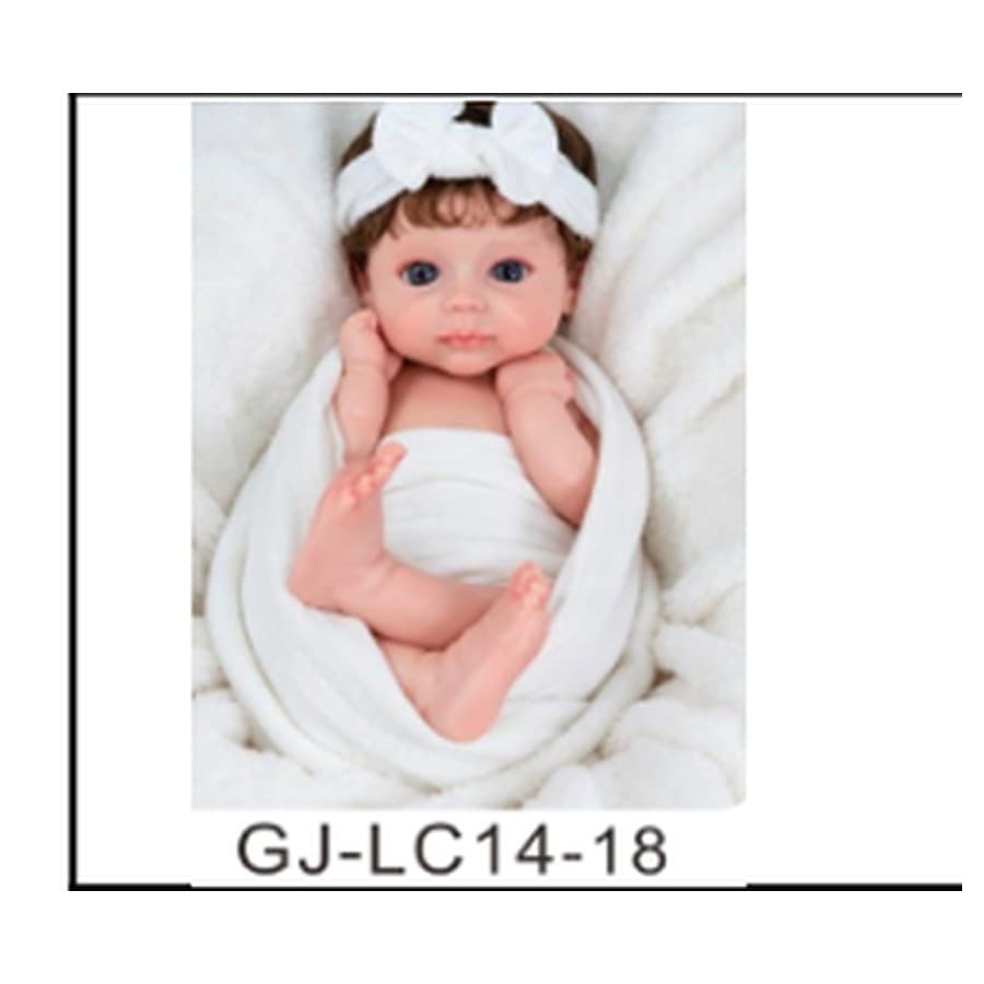 18" Full Silicone Reborn Doll – BW-S18-15