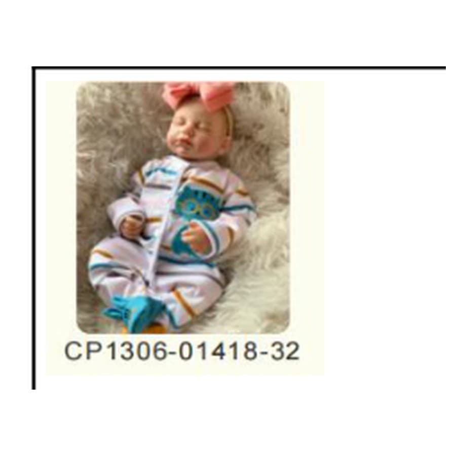 18" Full Vinyl Reborn Doll – BW-V18-04