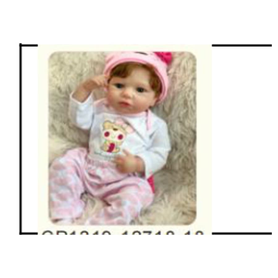 18" Full Vinyl Reborn Doll – BW-V18-05