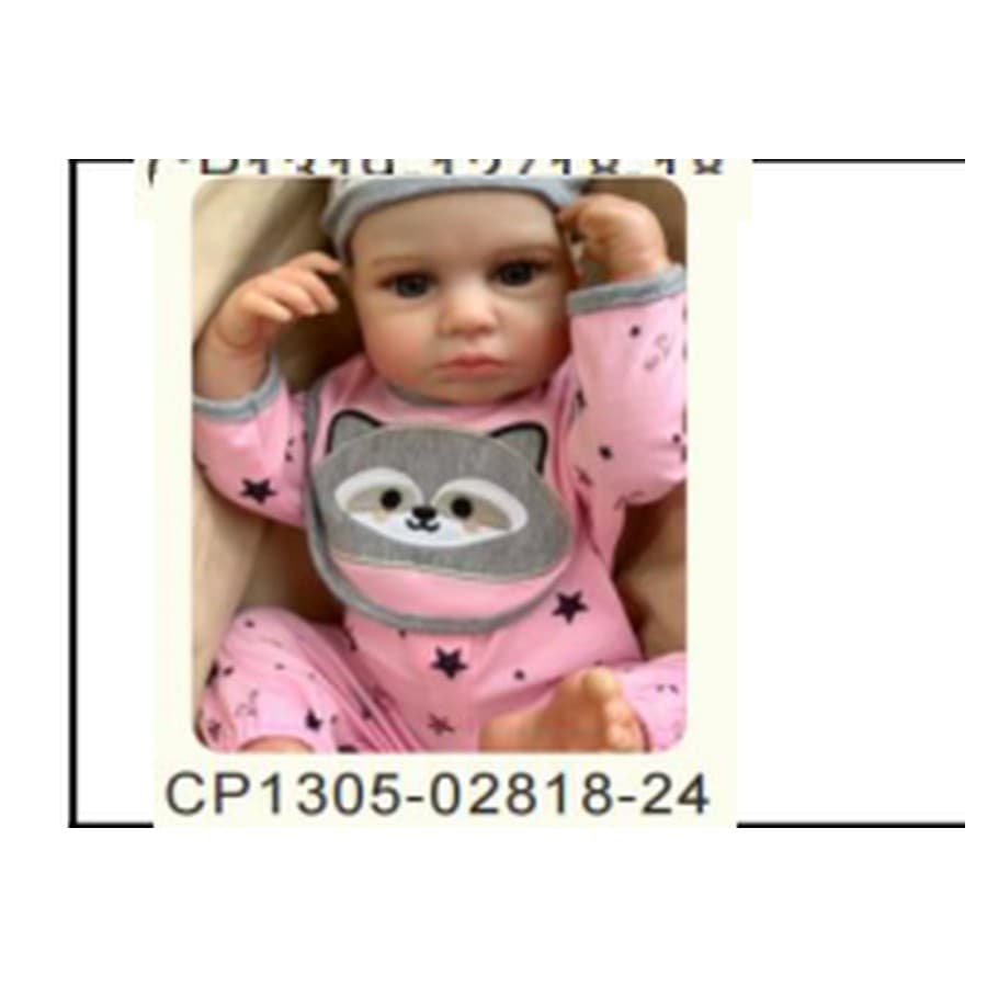 18" Full Vinyl Reborn Doll – BW-V18-06