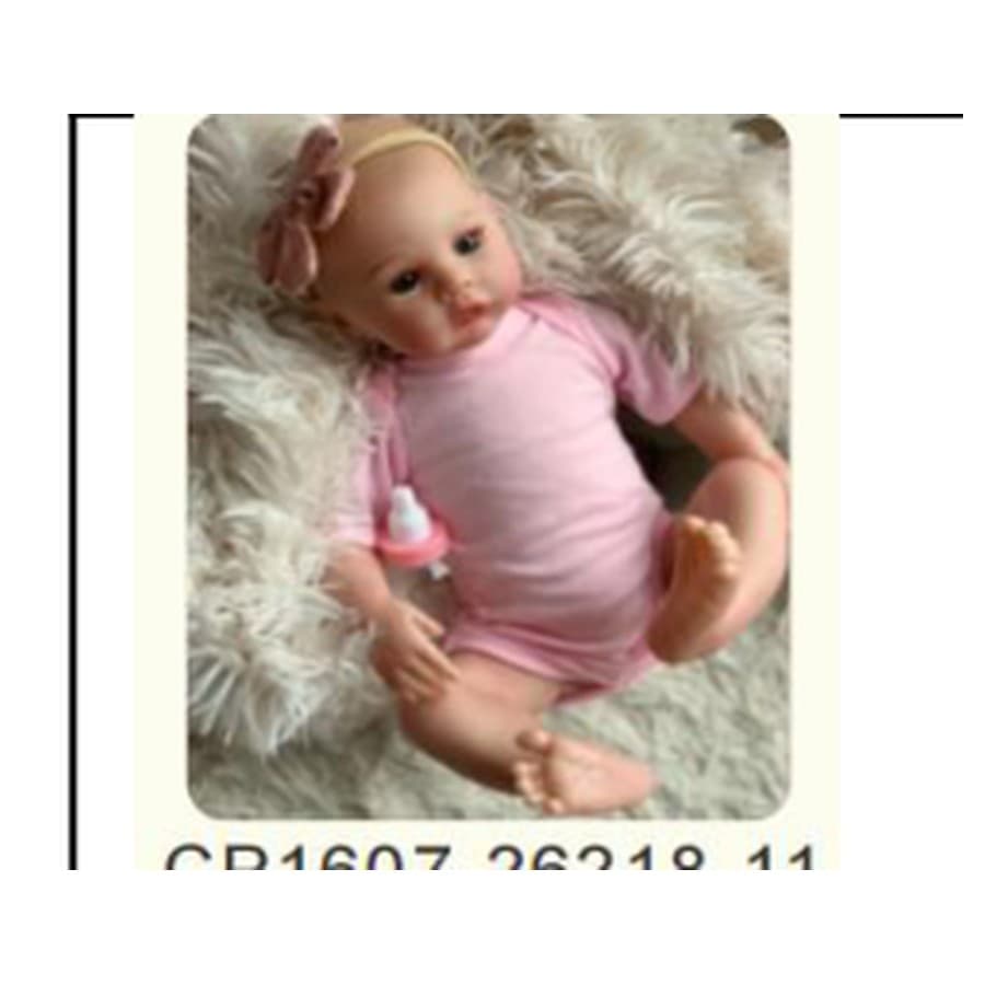 18" Full Vinyl Reborn Doll – BW-V18-09