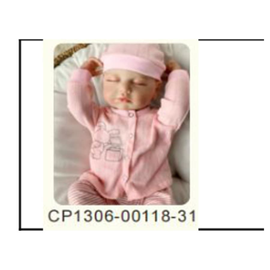 18" Full Vinyl Reborn Doll – BW-V18-11
