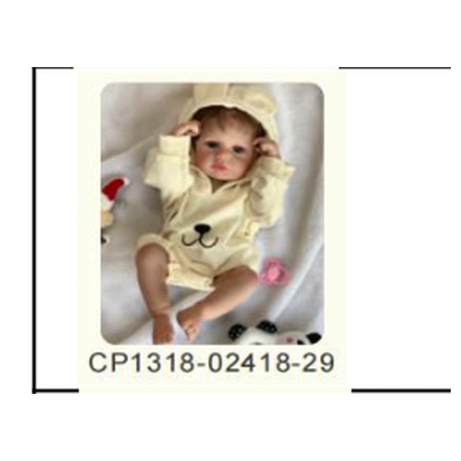 18" Full Vinyl Reborn Doll – BW-V18-12