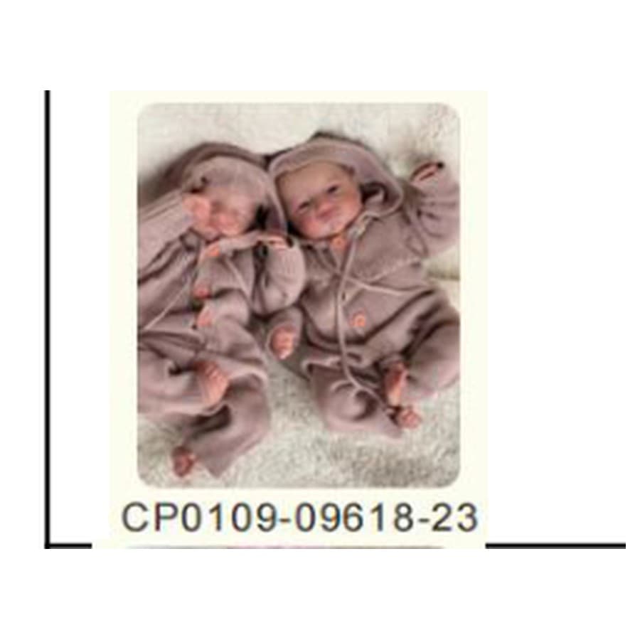 18" Full Vinyl Reborn Doll – BW-V18-13