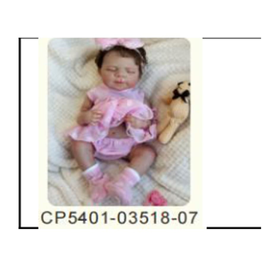 18" Full Vinyl Reborn Doll – BW-V18-14