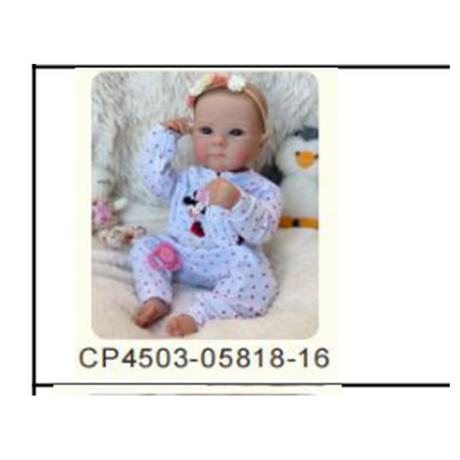 18" Full Vinyl Reborn Doll – BW-V18-16