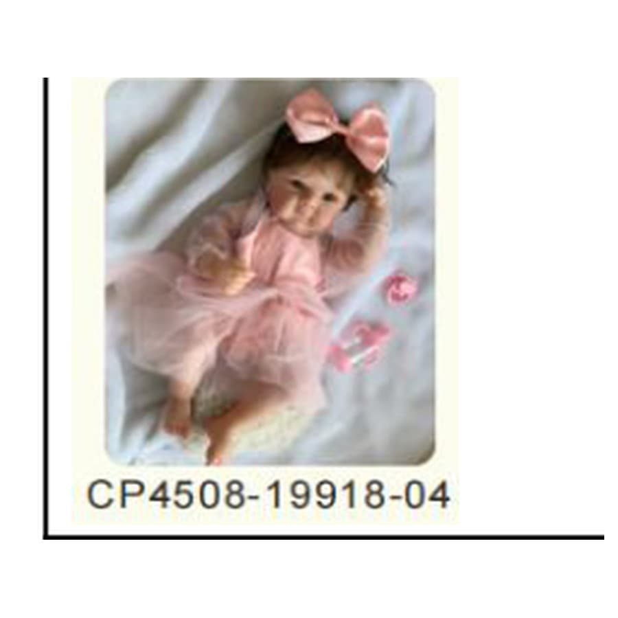 18" Full Vinyl Reborn Doll – BW-V18-17