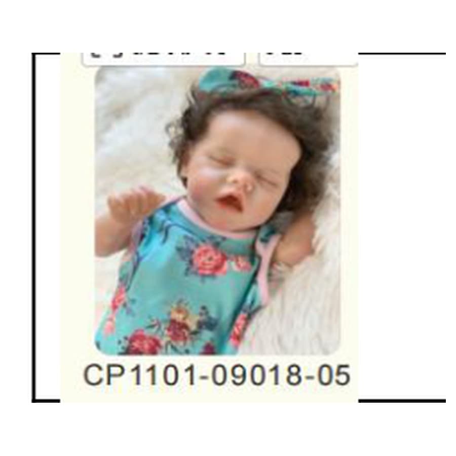 18" Full Vinyl Reborn Doll – BW-V18-19