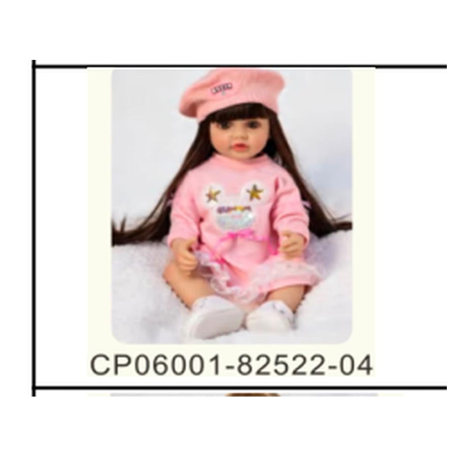22" Full Vinyl Reborn Doll – BW-V22-02
