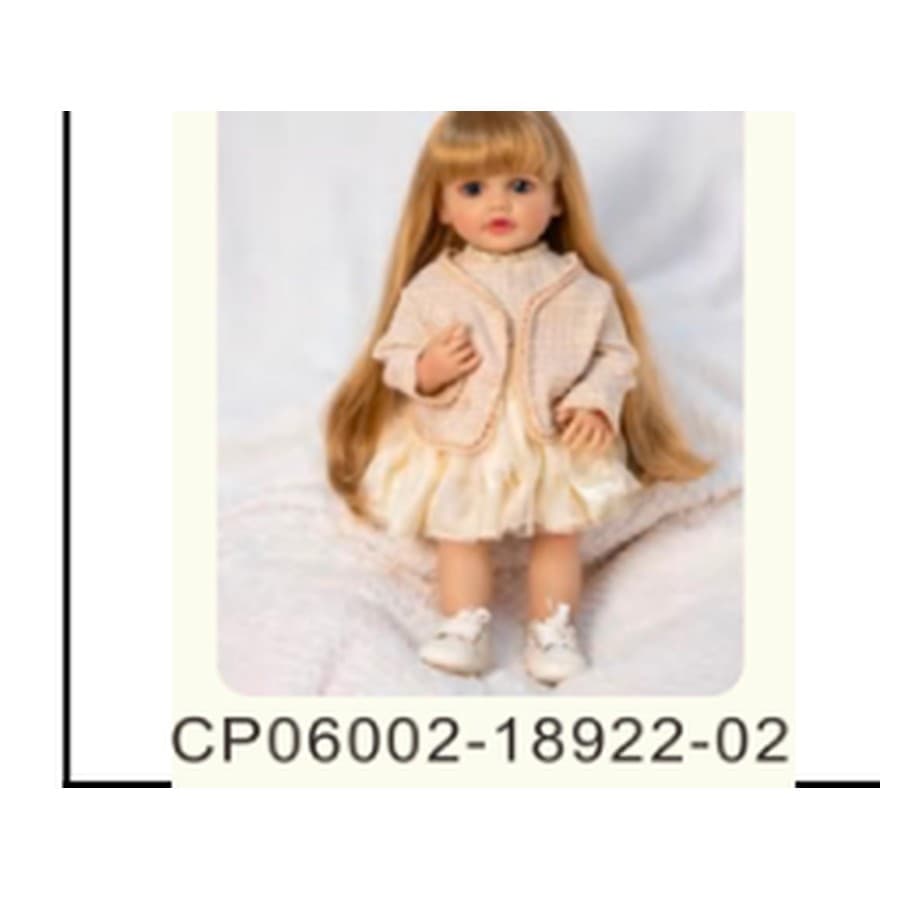22" Full Vinyl Reborn Doll – BW-V22-03