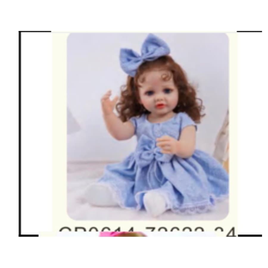 22" Full Vinyl Reborn Doll – BW-V22-04