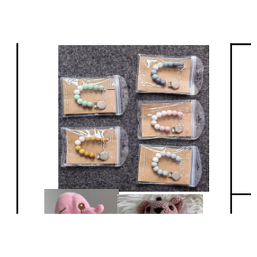 Pacifier Clip – Random Colour